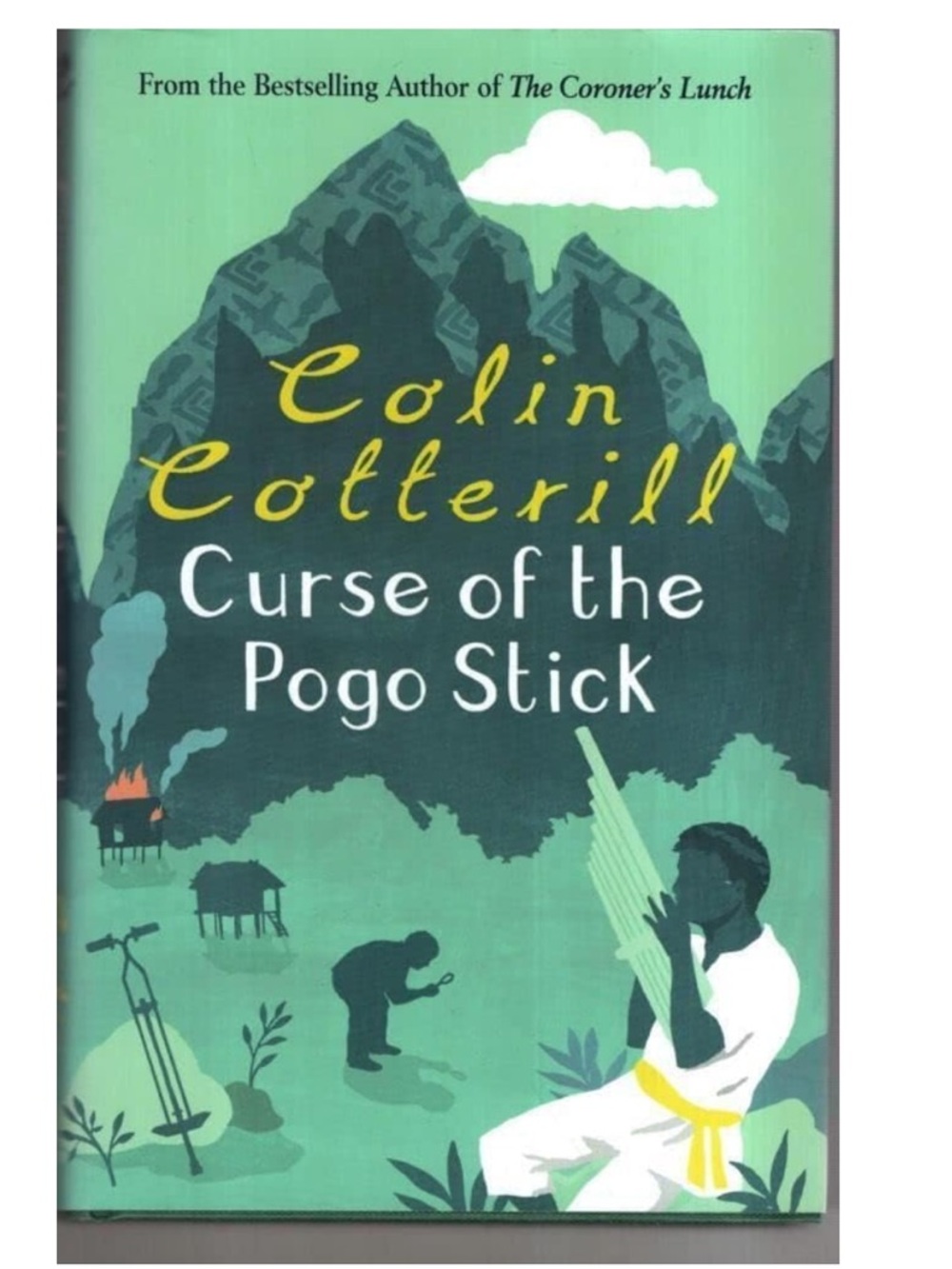 Colin Cotterill Curse of the Pogo Stick Hardcover Mystery Crime